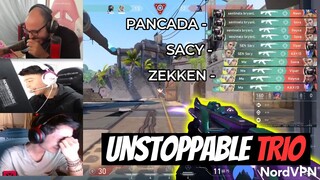 This is what happens when Zekken, Sacy and Pancada play together