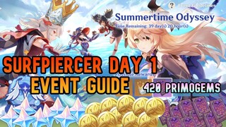 Summertime Odyssey: Surfpiercer Event - Golden Apple Archipelago Genshin Impact 2.8