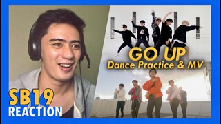 PINOY REACTING to SB19 - GO UP Dance Practice & MV | PPOP KINGS OF SYNCHRONIZATION