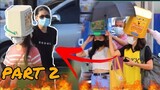 BUCKET WRAPPING PEOPLE PUBLIC PRANK in PHILIPPINES ( Brutal Prank ) Part 2