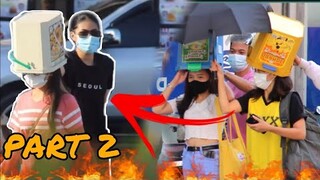 BUCKET WRAPPING PEOPLE PUBLIC PRANK in PHILIPPINES ( Brutal Prank ) Part 2