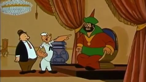 Popeye Quick Change Olie (1960)
