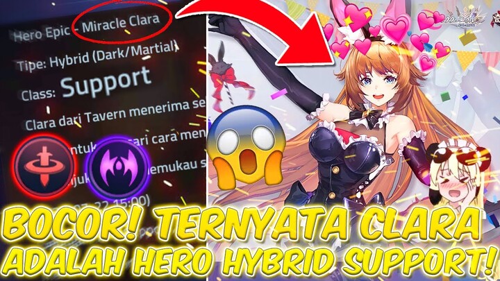 ✨ MIRACLE CLARA SIAP RILIS! HYBRID MARTIAL DAN DARK PERTAMA! SKILL NYA UNIK BANGET! MLA INDONESIA