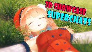 【SUPERCHATS】Catching Up Before Work!!! 3DShowcase Superchats #kfp #キアライブ