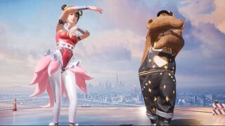 Potato is also a bear with a tail