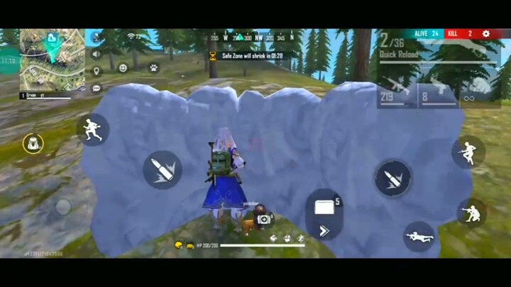 Solo vs squat mode ranked free fire max
