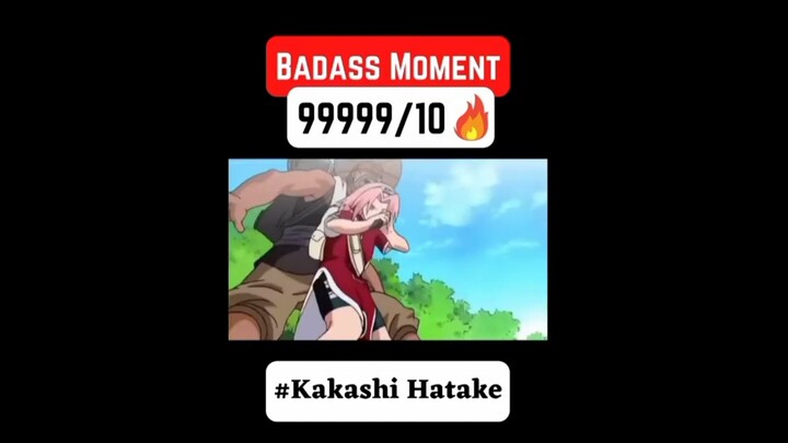 Kakashi Hatake | Anime | Naruto | Badass Moment | Edits #badassanimemoments  #shorts