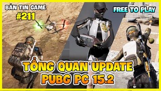 TỔNG QUAN PUBG PC UPDATE 15.2: CHÍNH THỨC FREE, RA MẮT DRONE, HƯỚNG DẪN TÂN THỦ... ! Nam Art