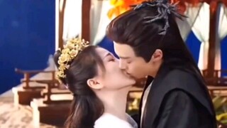 [Cang Lan Jue｜Yu Shuxin×Wang Hedi] Dongfang Qingcang Xiaolanhua kiss scene feature film VS behind-th