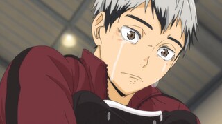 ハイキュー ! Haikyuu - 1番のシャツを受け取った北は赤子のように泣いた |Kita cried like a baby when receiving the number 1 shirt