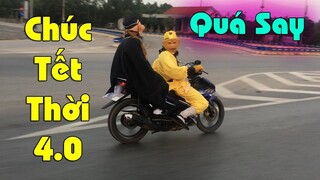 Phát Hiện Tôn Ngộ Không Chở Trư Bát Giới Đi Chúc Tết Trong Tình Trạng Say Xỉn