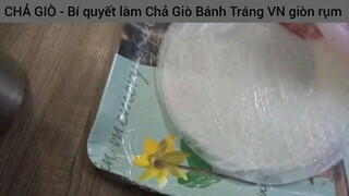 cách làm chả giò