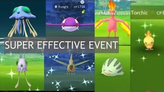 Pokemon super effective week, New shiny tentacool.