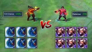 CHOU FULL CRIT BUILD VS CHOU TANK BUILD : WHO WIN?