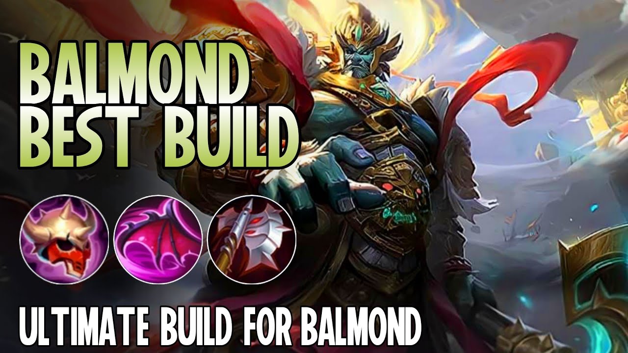 Balmond Best Build Top 1 Global Balmond Build Guide Balmond Gameplay Mlbb Epic Skin Give Away Bilibili