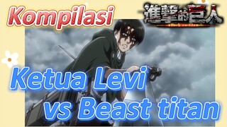 [Attack on Titan] Kompilasi | Ketua Levi vs Beast titan