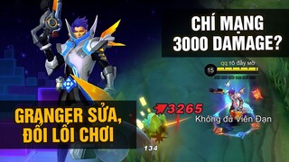 MLBB | GRANGER BUFF ĐỔI LỐI CHƠI: BẮN TAY BÁ HƠN DÙNG SKILL? CRIT 3000 DAMAGE LÀ DỄ! | Tốp Mỡ