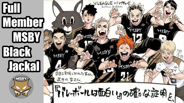 Mengetahui Seluruh Member MSBY Black Jackal | Haikyuu Indonesia #23