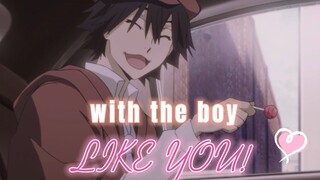 BOY LIKE YOU || BSD - perfect crime trio - Ranpo, Poe & Mushitaro