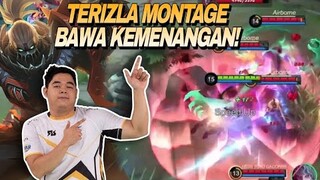 KETIKA TERIZLA R7 MONTAGE PASTI MENUJU VICTORY !! R7 TERIZLA - MOBILE LEGENDS