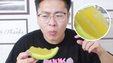 [Kuliner] [Mukbang] Jelly Melon yang viral di TikTok, serius bisa dimakan?