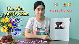 Niềm vui được nhận Nút Bạc Youtube ALO TRÀ VINH Tặng quà cho các bạn/ Get the Silver Button