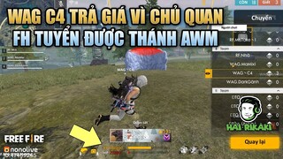 Free Fire | Fort Hood Có Thánh AWM Bắn Nát Bản Đồ - WAG Cu4 Trả Giá Đắt Vì Chủ Quan | RIkaki Gaming