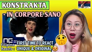 KONSTRAKTA - IN CORPORE SANO || EUROVISION SEMIFINALS || FIRST TIME TO REACT