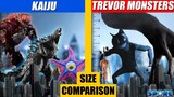 Kaiju and Trevor Monster Size Comparison 2 | SPORE