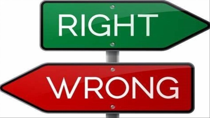 Right and Wrong