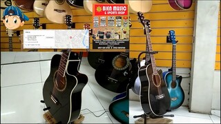 Arena Acoustic Guitar Black