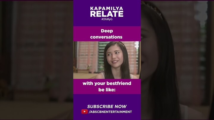 Deep conversations with your bestfriend be like | Kapamilya Shorts