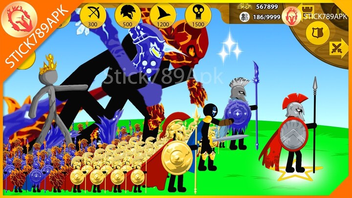 WAR OF ATREYOS, XIPHOS, FINAL BOSS LAVA, GRIFFON ICE GIANT | Stick War Legacy Mod | Stick789Apk