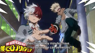 Bakugou And Todoroki Get Their Hero License | My Hero Academia