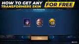 HOW TO GET ANY TRANSFORMERS SKIN FOR FREE | MLBB X TRANSFORMERS EVENT | MLBB Optimus Prime Skin