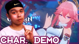 MOMMY MIKO'S HERE! | Character Demo - "Yae Miko: Anecdote of a Divine Kitsune Guuji" Reaction