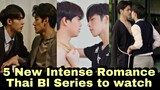 Top 5 New Intense Romance Thai BL Series | Thai bl | BL 2023 | bi series |