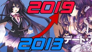 Evolution/History of Date A Live Games (2013-2019) [1080p60fps]