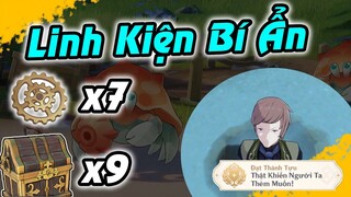 GI 4.0 | 7 Linh Kiện Bí Ẩn - Combo 9 Rương Siêu Cấp | Hidden Quest Fontaine 4.0