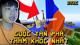 Cuộc Phá base Kinh Khủng Nhất Server | Channy Minecraft 2y2c