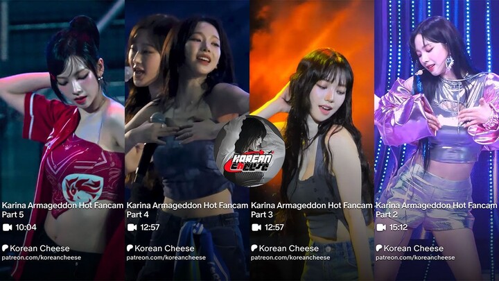 Karina Armageddon Fancam Compilation Part 5 Full