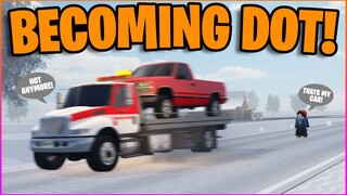 Becoming A TOW TRUCK DRIVER... || Roblox Greenville