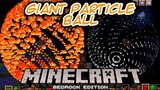 Minecraft Giant Particle Ball Commands using Command Blocks Trick