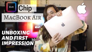 MacBook Air M1 CHIP 2020 (PHILIPPINE REVIEW) UNBOXING AND FIRST IMPRESSION | Leodine Barcelon