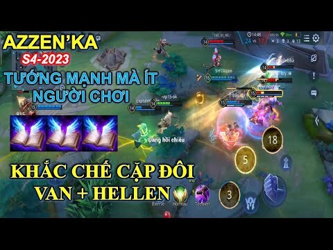 Cầm vị tướng ít ai chơi bán hành cho cặp đôi Van+Hellen khóc thét vì quá khó chịu