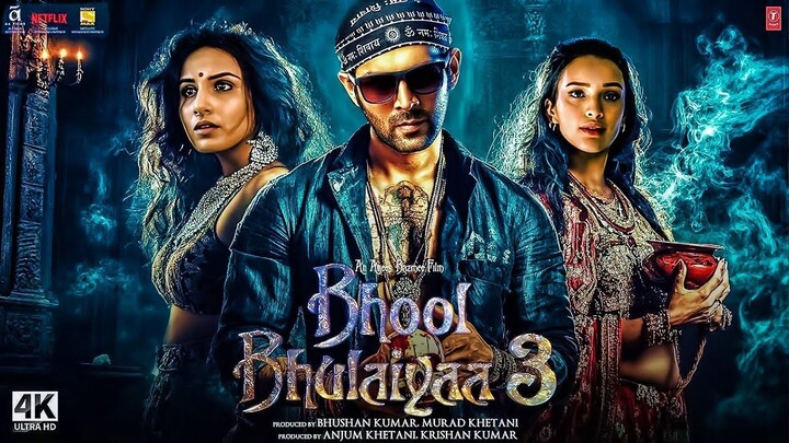 Bhool Bhulaiyaa 3 : Full Movie (2024) | Kartik Aaryan | Anees Bazmee | Bhushan Kumar | Full Horror