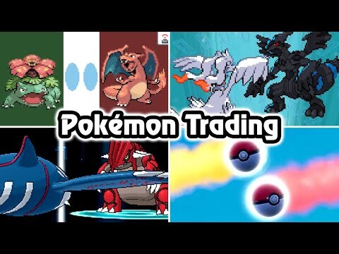 Pokémon Games : Evolution of Trading Animations ⁴ᴷ (1996 - 2022)