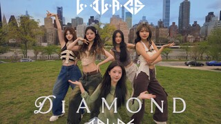 超绝生命力Diamond-TRI.BE纽约留学生翻跳【五人版】