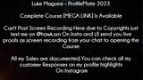 Luke Maguire Course ProfileMate 2023﻿ download