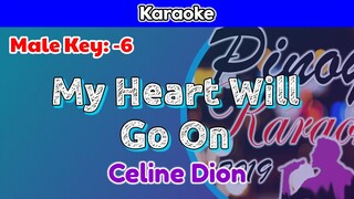 My Heart Will Go On by Celine Dion (Karaoke : Male Key : -6)